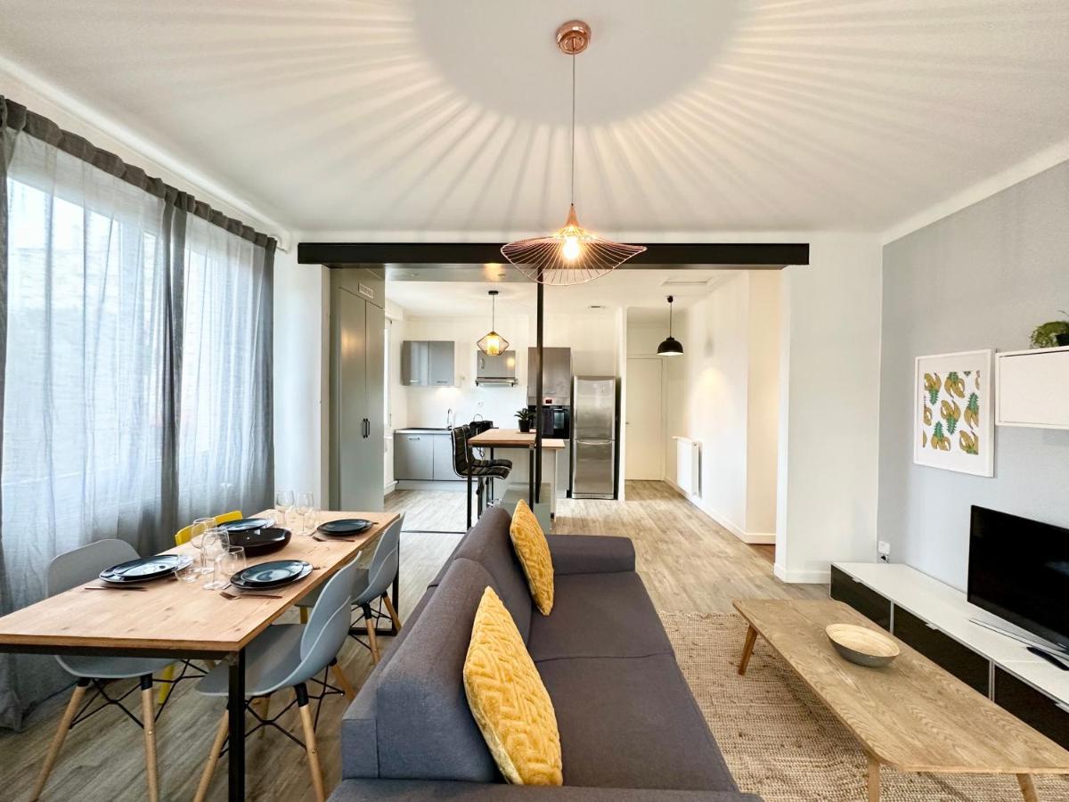 Design Moderne Spacieux - Hyper Centre - Parking 몽트드마르장 외부 사진